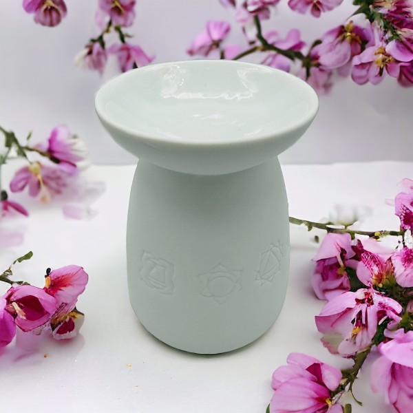 Bruleur a Fondant Blanc - Sept Chakras