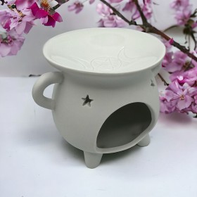 Bruleur a Fondant - Chaudron Blanc Triple Lune