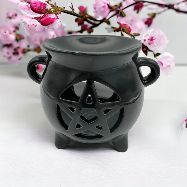 Bruleur a Fondant - Chaudron Noir Pentagramme