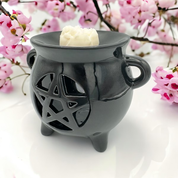 Bruleur a Fondant - Chaudron Noir Pentagramme