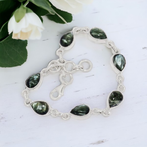 Bracelet Séraphinite - Qualité AAA