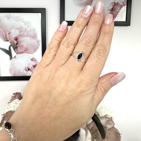 Bague Onyx Noire
