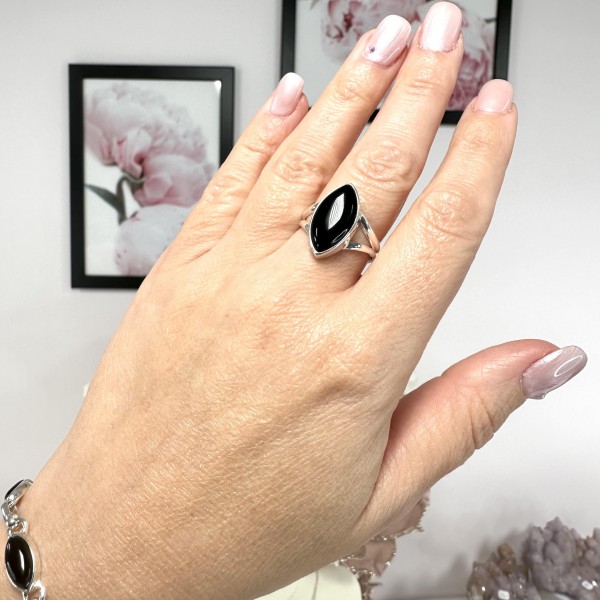 Bague Onyx Noire