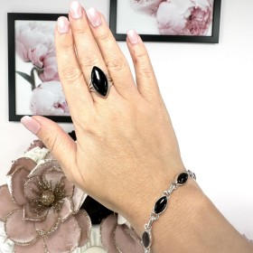 Bague Onyx Noire