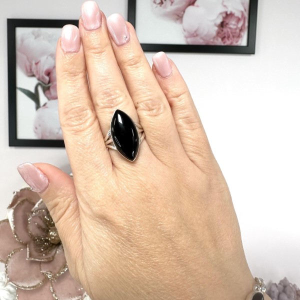 Bague Onyx Noire