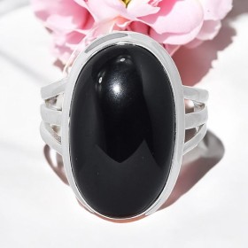 Bague Onyx Noire