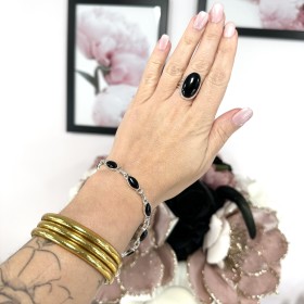 Bague Onyx Noire