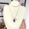 Pendentif Amethyste Facetté