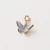 Pendentif Papillon Bleu