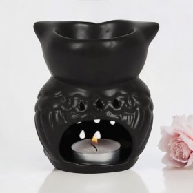 Bruleur a Fondant - Forme Hibou Noir
