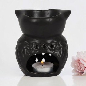 Bruleur a Fondant - Forme Hibou Noir