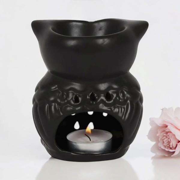 Bruleur a Fondant - Forme Hibou Noir