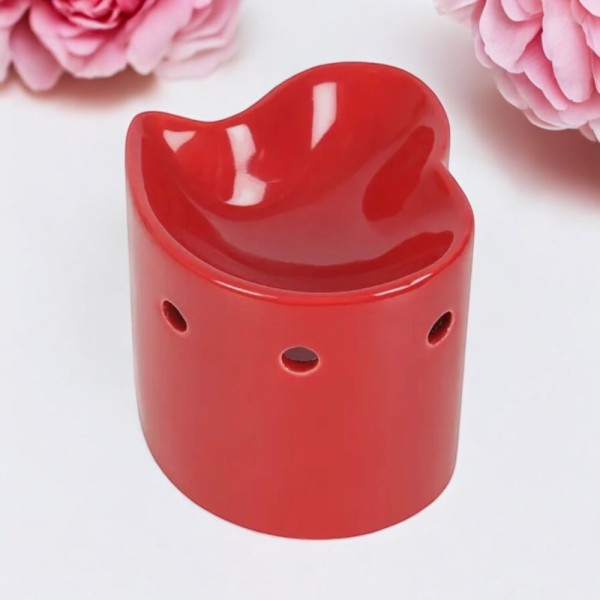 Bruleur a Fondant Rouge - Forme Coeur