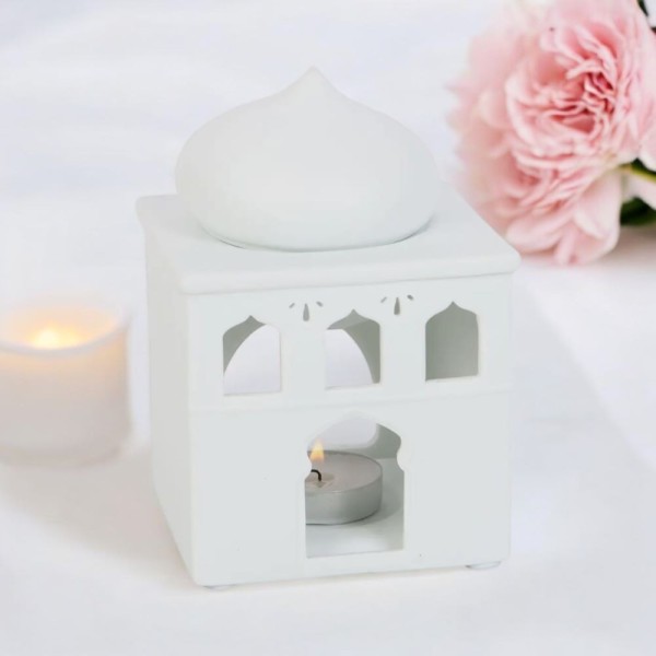 Bruleur a Fondant Blanc - Forme Mosquée