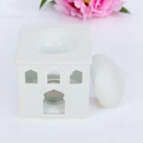 Bruleur a Fondant Blanc - Forme Mosquée
