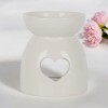 Bruleur a Fondant Blanc - Coeur