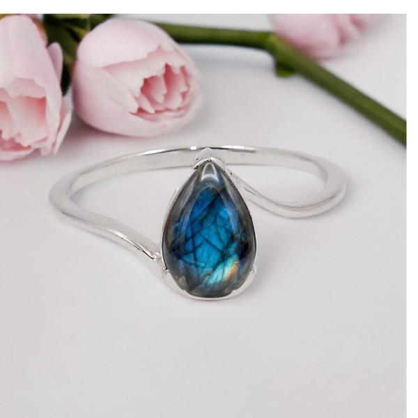 Bague Labradorite