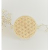 Plaque de purification en bois "fleur de vie" 10 cm
