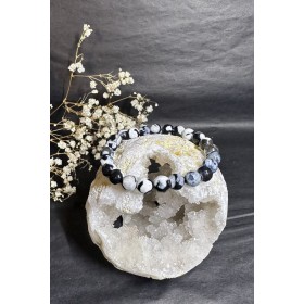 Bracelet Agate Orque 8mm