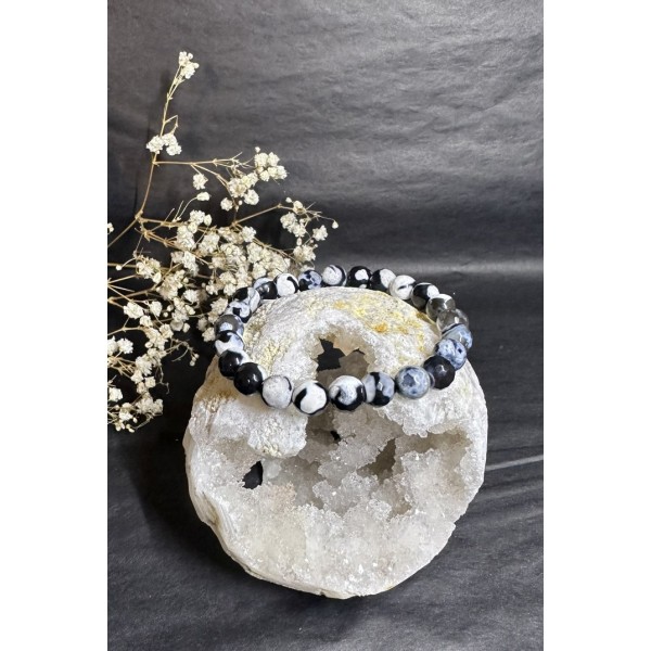 Bracelet Agate Orque 8mm